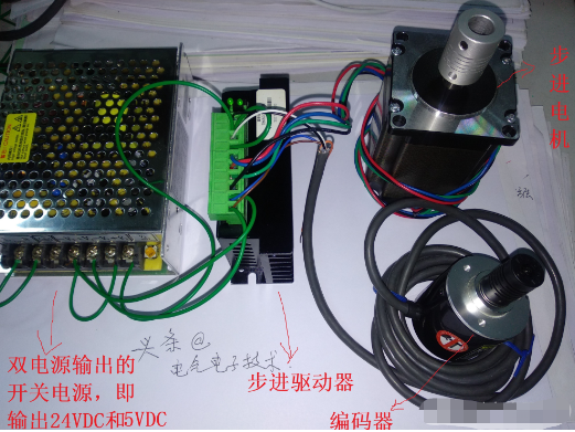 實(shí)際接線圖見(jiàn)下圖：